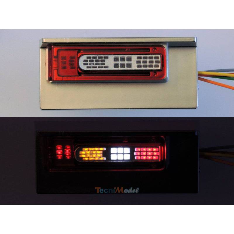 Platines de leds Servonaut pour feux arrière de Volvo FH16 porteur Tamiya - SERVONAUT LH6FH16