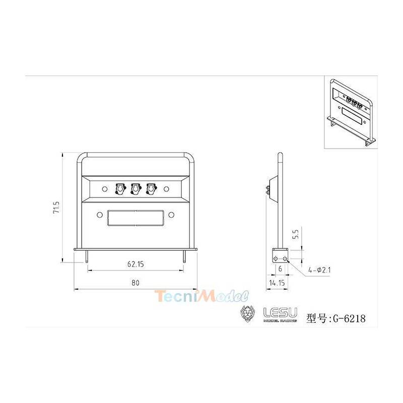 Potence pour Scania 1/14