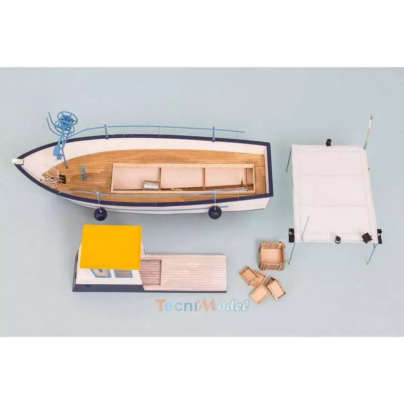 Bateau de Pêche Santorin Kit 1/15 de Aero-Naut 307400