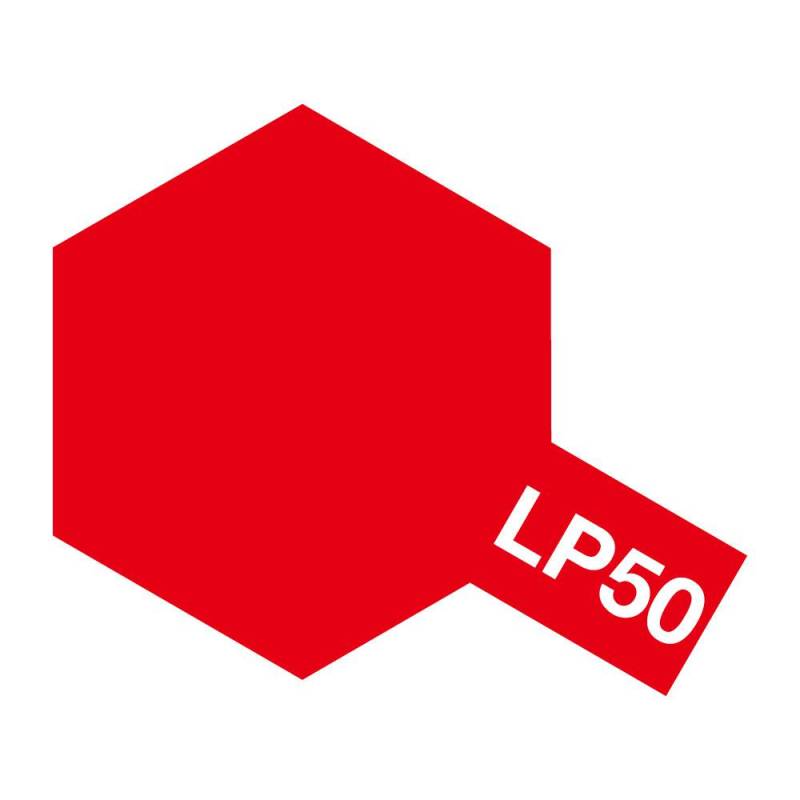 Tamiya LP50 BRIGHT RED Lacquer Paint (Gloss) 82150