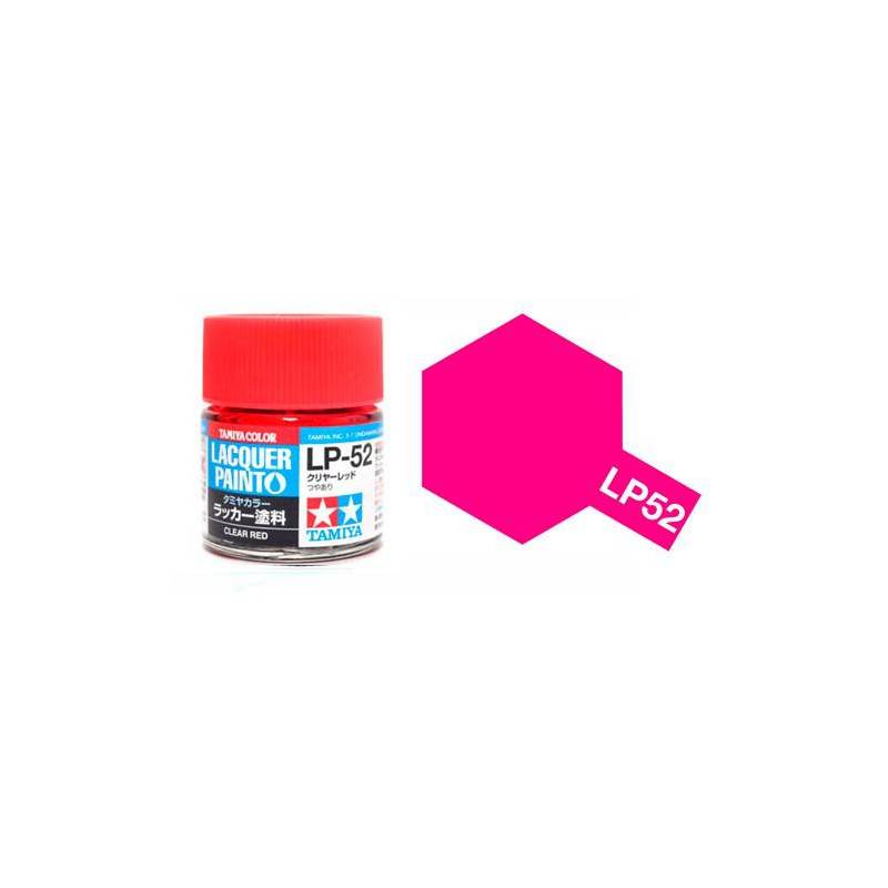 Tamiya LP52 ROUGE TRANSLUCIDE (Brillant) 82152
