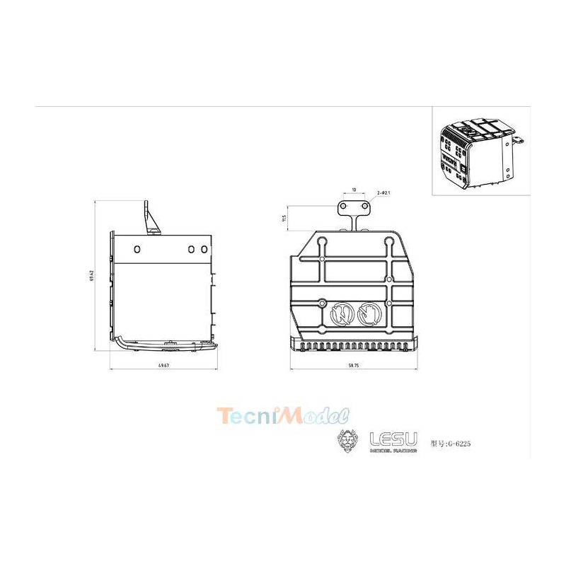 Echappement latéral pour Volvo 1/14