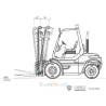 RC 1/14 Hydraulic Kit Linde H40D Forklift by LESU RD-A0002