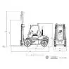 Kit d'un Chariot Élévateur hydraulique Linde H40D 1/14 - LESU RD-A0002