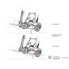 RC 1/14 Hydraulic Kit Linde H40D Forklift by LESU RD-A0002