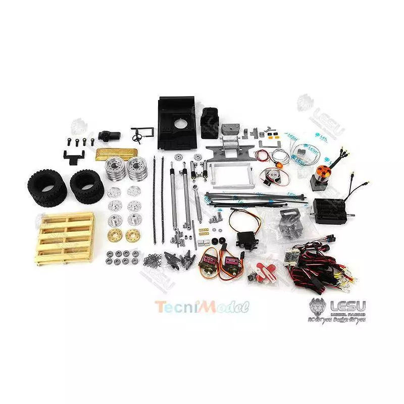 RC 1/14 Hydraulic Kit Linde H40D Forklift by LESU RD-A0002