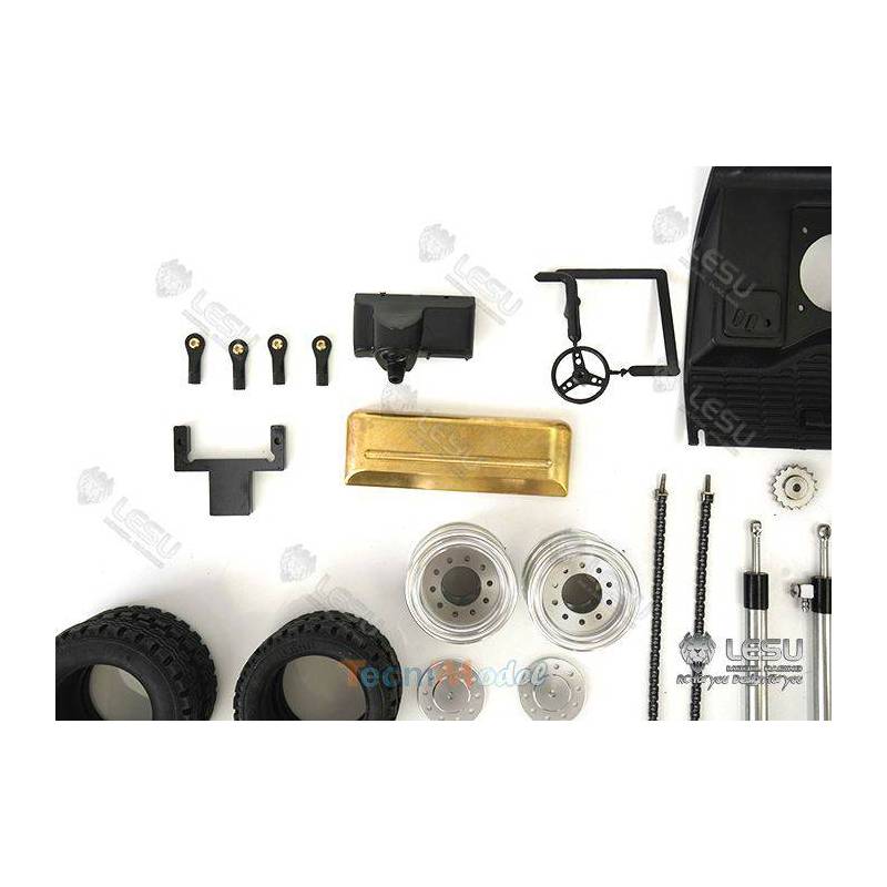RC 1/14 Hydraulic Kit Linde H40D Forklift by LESU RD-A0002
