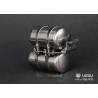 Stainless steel air tanks for 1/14 RC Truck Arocs 3348 - LESU G-6157