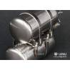 Stainless steel air tanks for 1/14 RC Truck Arocs 3348 - LESU G-6157