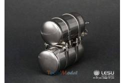 Réservoirs d'air Inox pour Arocs 3348 - LESU G-6157
