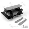 Cab floor for Volvo Tamiya 1/14 - LESU G-6243
