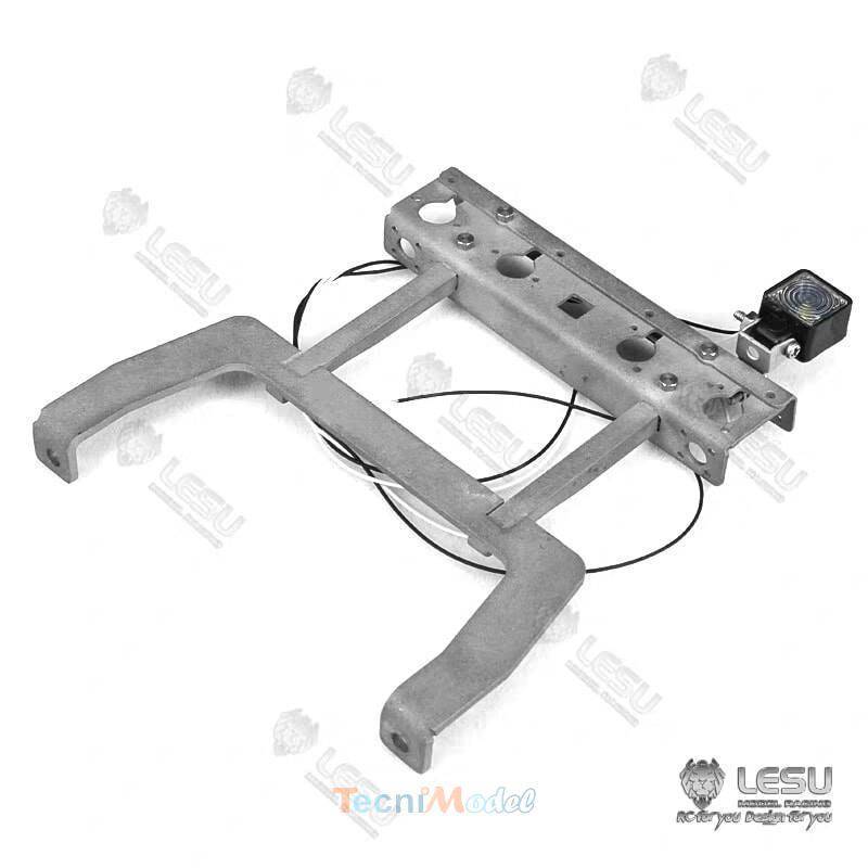 Potence pour Volvo 1/14 avec feu de travail à led - LESU G-6252