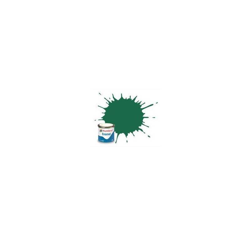 Peinture maquette Enamel - Humbrol No 30 Vert Foncé Mat 14ml