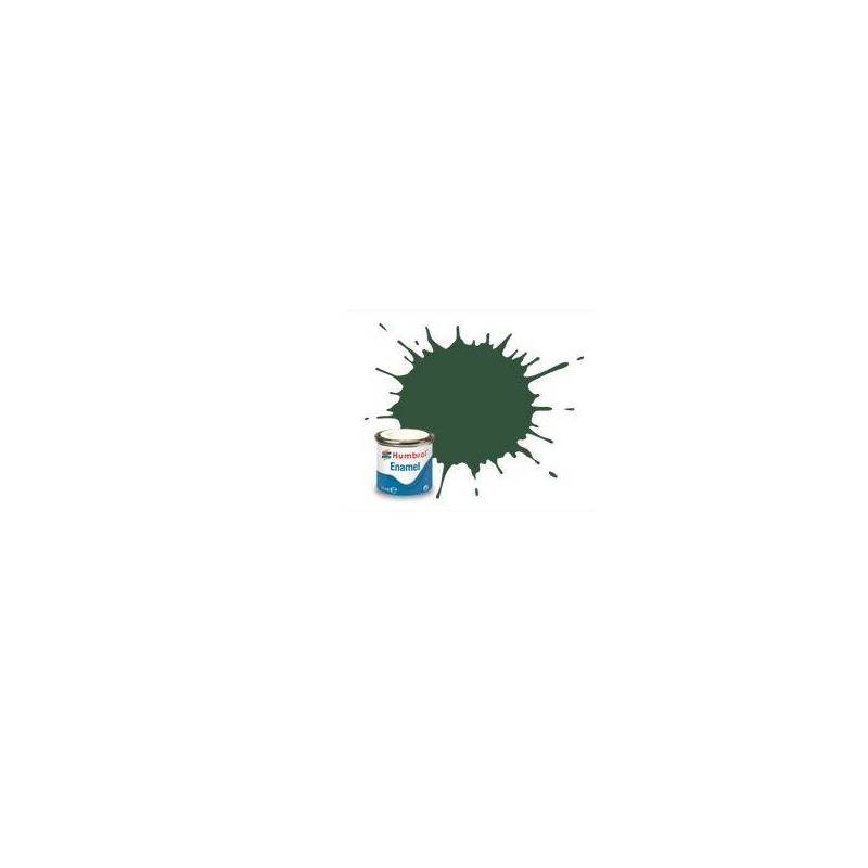 Peinture maquette Enamel - Humbrol No 78 Vert Cockpit Mat 14ml