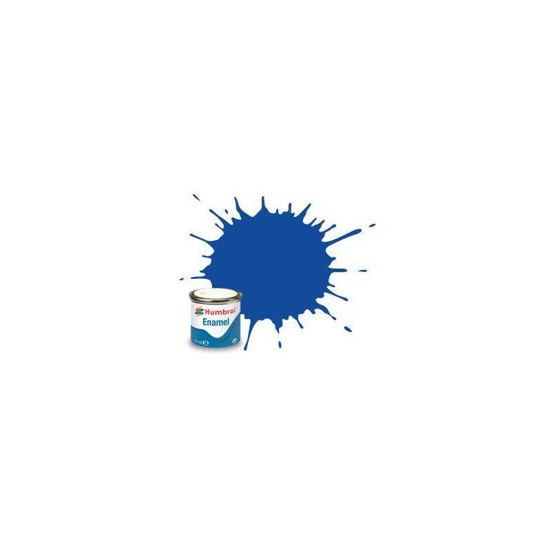 Peinture maquette Enamel - Humbrol No 222 Bleu Nuit Métallique 14ml