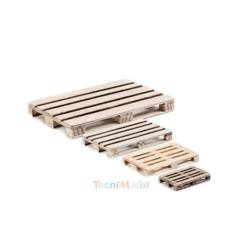 2 Palettes Euro 1/20 en bois Aero-Naut 581953
