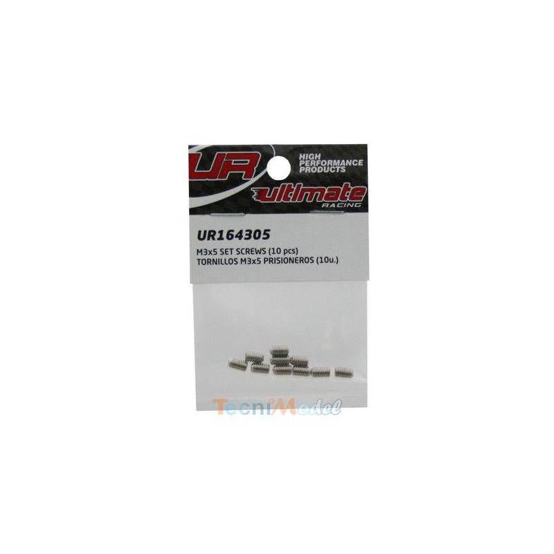 Vis STHC M3x5mm (x10) Acier Zingué