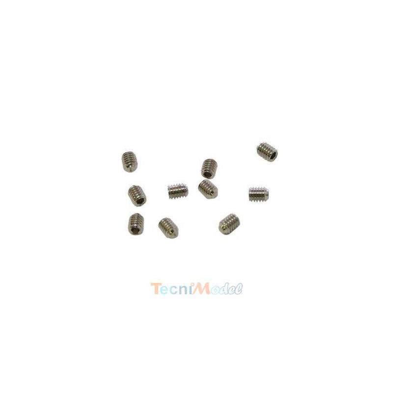 Vis STHC M4x4mm (x10) Acier Zingué MODELIX UR164404
