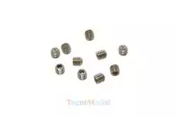 Vis STHC M5x5mm (x10) Acier Zingué
