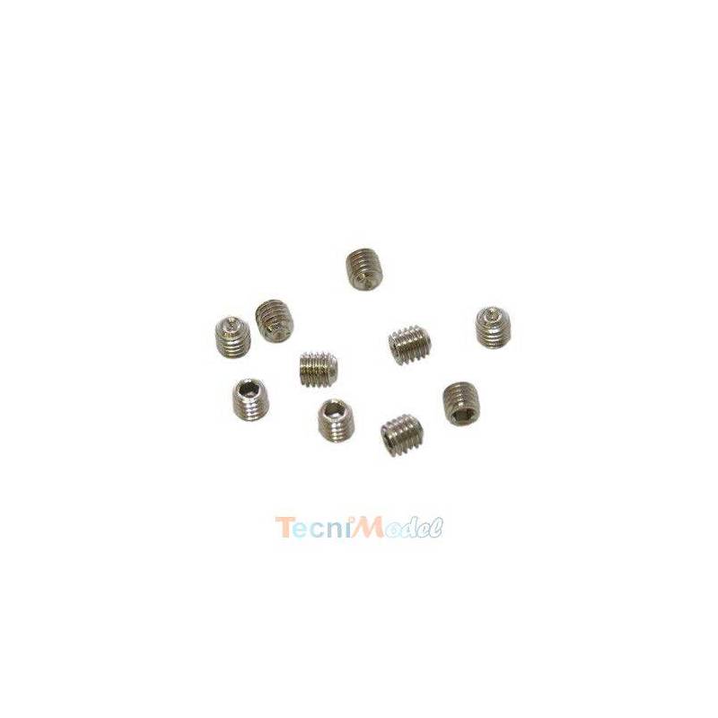 Vis STHC M5x5mm (x10) Acier Zingué