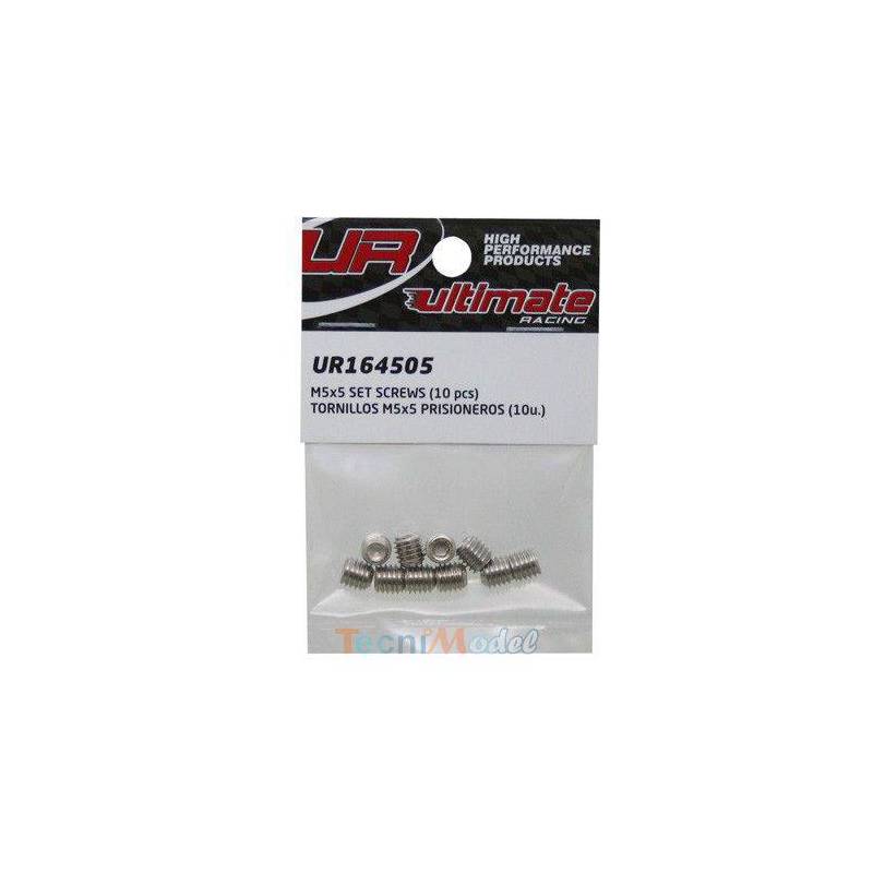 Vis STHC M5x5mm (x10) Acier Zingué