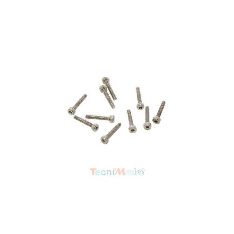 Vis TCHC M2x10mm (x10) Acier Zingué