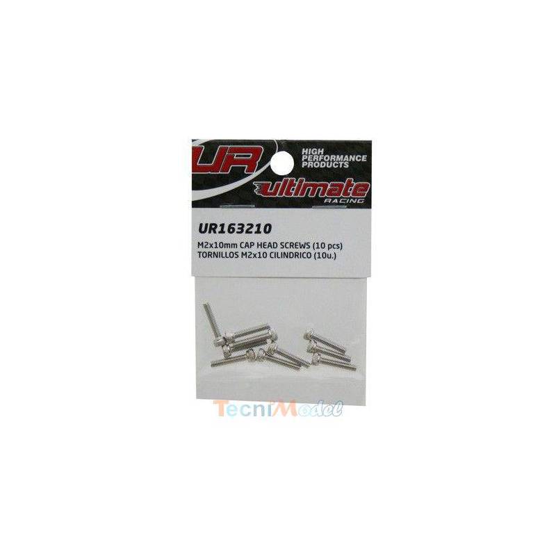 Vis TCHC M2x10mm (x10) Acier Zingué