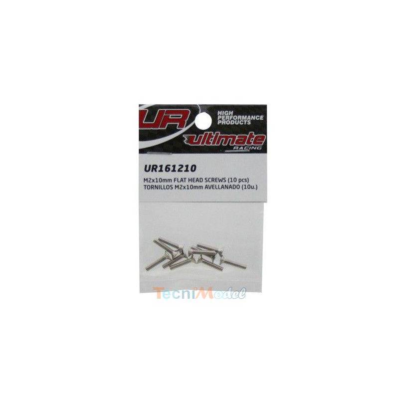 Vis TFHC M2x10mm (x10) Acier Zingué MODELIX UR161210