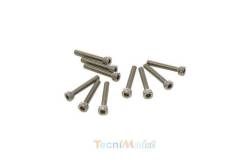 Vis TCHC M3x12mm (x10) Acier Zingué