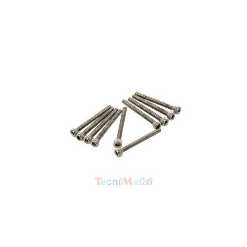 Vis TCHC M3x30mm (x10) Acier Zingué
