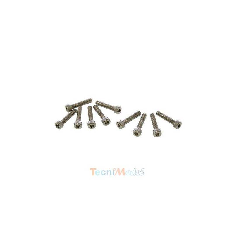 Vis TCHC M4x15mm (x10) Acier Zingué