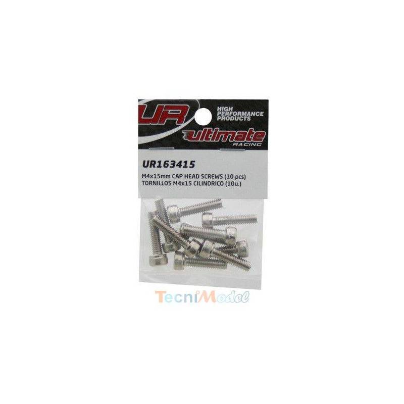Vis TCHC M4x15mm (x10) Acier Zingué