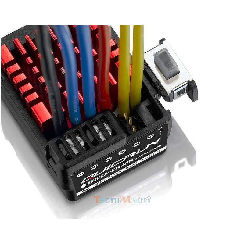 HobbyWing Variateur Quicrun 0880 BRUSHED - HOBBYWING 30120301