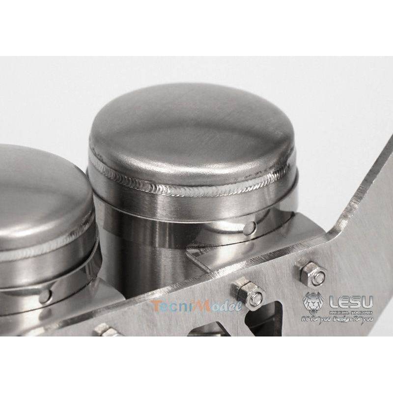 Réservoirs d'air pour camions rc 1/14 LESU G-6170