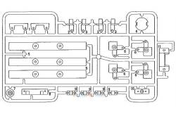 Grappe D pour remorque Fourgon Tamiya 0005502