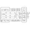 Grappe D pour remorque Fourgon Tamiya 0005502