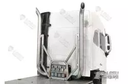 Échappement double pour dos de cabine de camion RC 1/14 - LESU G-6248