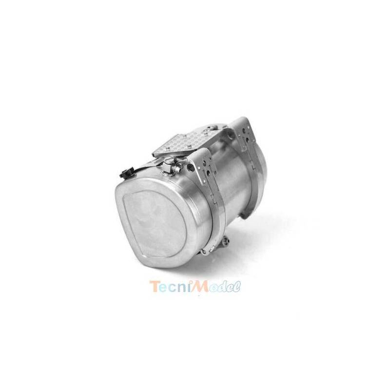Stainless steel tank 90mm for Volvo 1/14 with step
LESU G-6244-B-90L