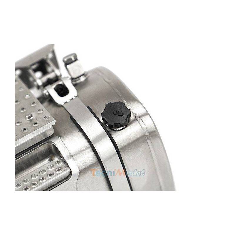 Stainless steel tank 90mm for Volvo 1/14 with step
LESU G-6244-B-90L