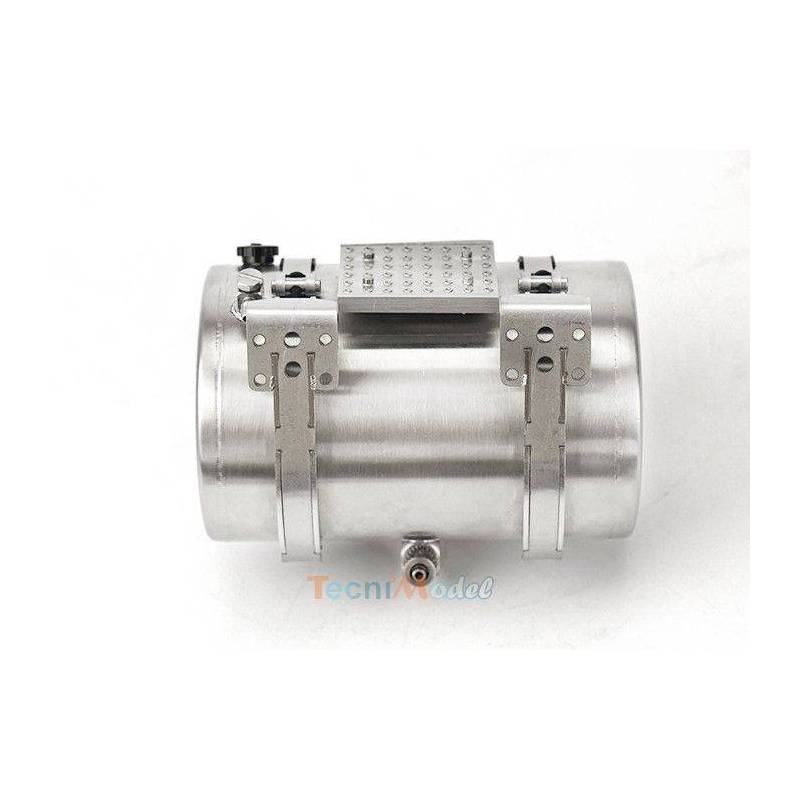Stainless steel tank 90mm for Volvo 1/14 with step
LESU G-6244-B-90L