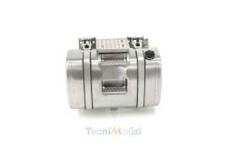 Stainless steel tank 90mm for Volvo 1/14 with step
LESU G-6244-B-90L