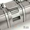 Stainless steel tank 130mm with step for Volvo 1/14 Radio-Controlled Truck