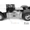 Stainless steel tank 130mm with step for Volvo 1/14 Radio-Controlled Truck