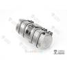 Stainless steel tank 130mm with step for Volvo 1/14 Radio-Controlled Truck