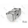 Stainless steel tank 130mm with step for Volvo 1/14 Radio-Controlled Truck