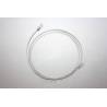1 80cm steel cable + 2 red metal hooks