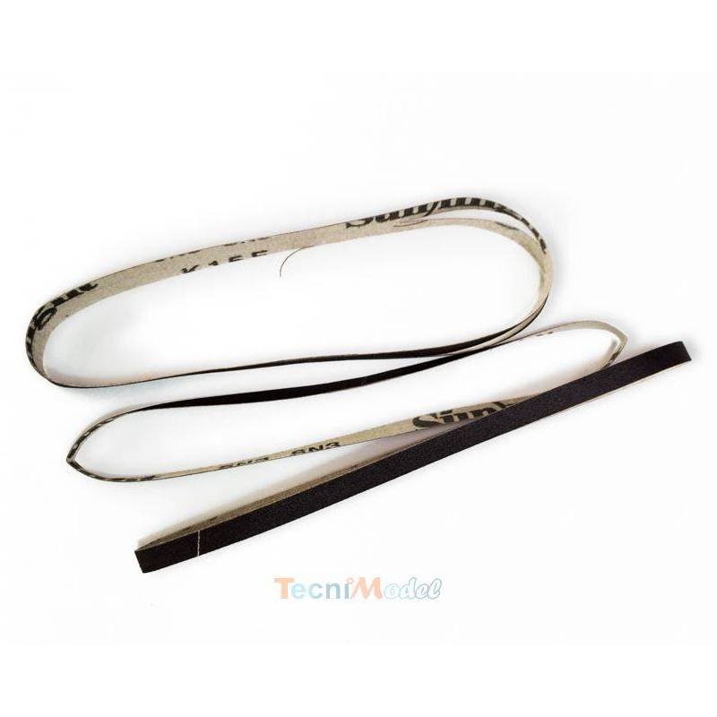 4 bandes abrasives grain 320 pour CONTOUR SANDER AMATI 7394/32
