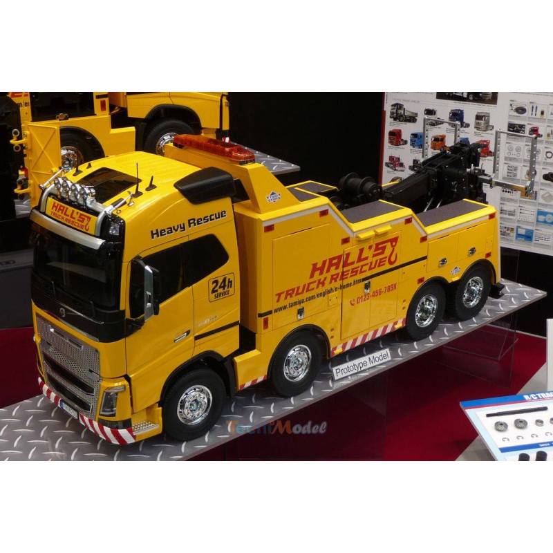 Camion Tamiya 56362 Volvo FH16 Globetrotter 750 8×4 Dépanneuse PL