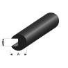 1m Profilé souple pare-battage 6mm KRICK BF0029