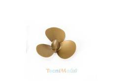 Hélice tripale plastique Ø55mm à droite